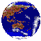 World+flags+globe